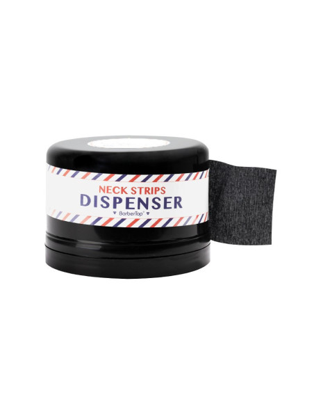 Pudełko na kołnierz papierowy fryzjerski - czarne 