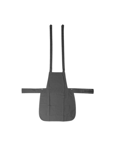 K32 Schwarze Friseurschürze