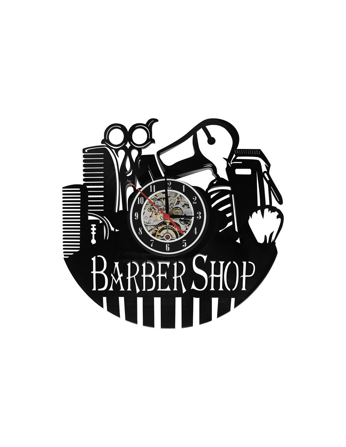 HORLOGE BARBER SHOP BARBIER DECOR Q-103 