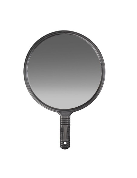 Round hairdressing mirror with handle q-35