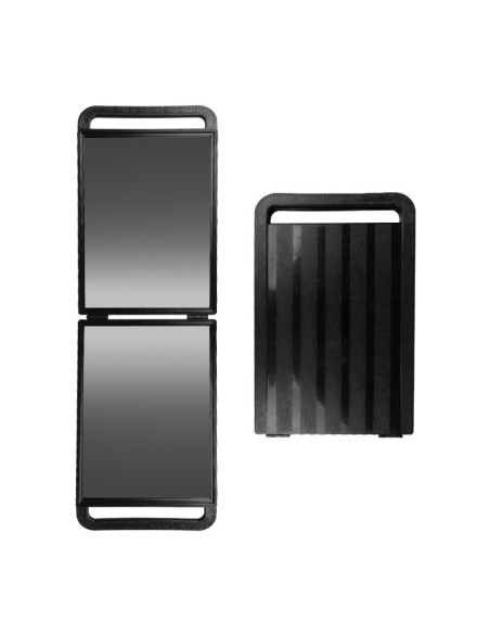 Miroir coiffure double pliable pack 4 