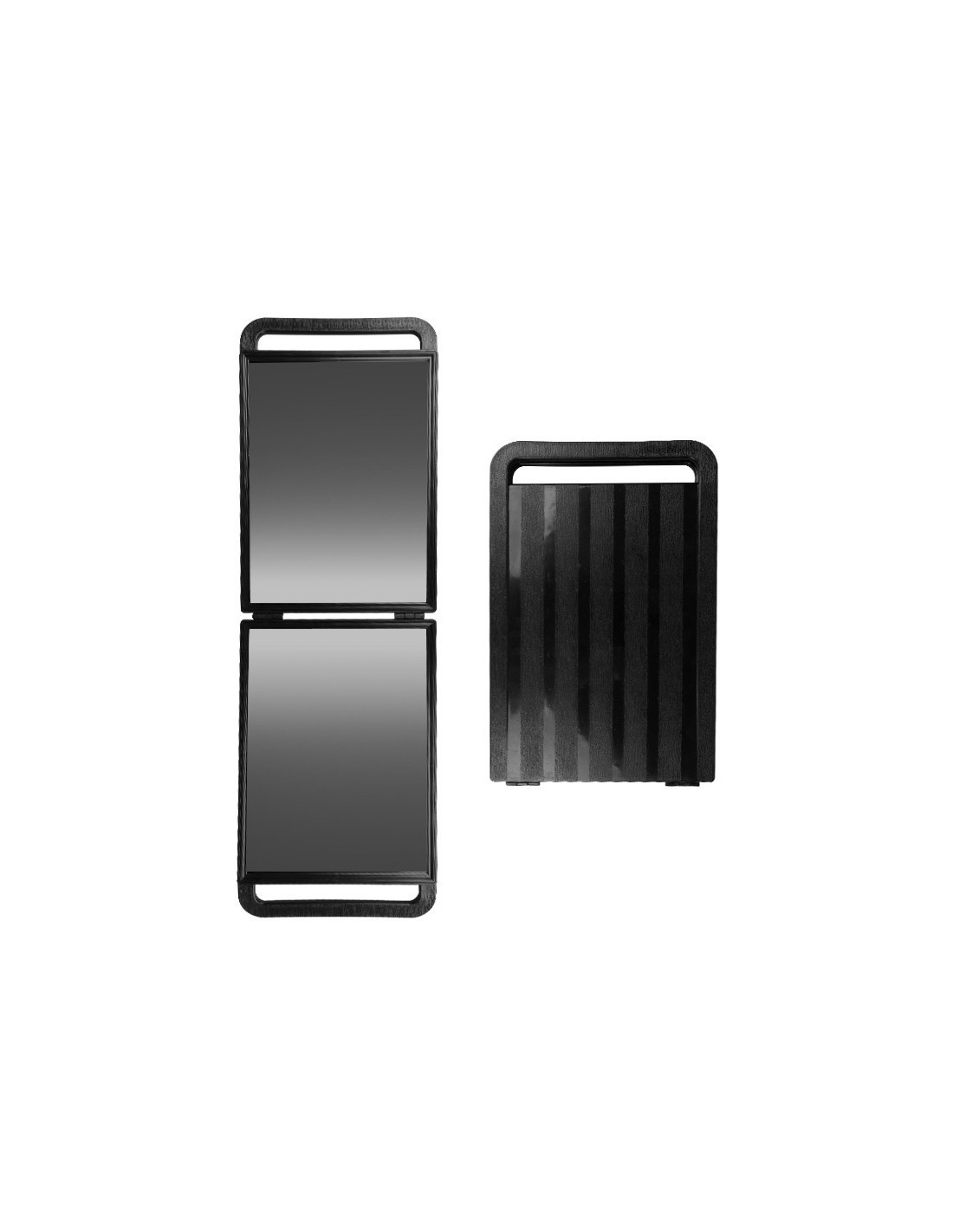 Doppelt klappbarer Friseurspiegel 4er Pack