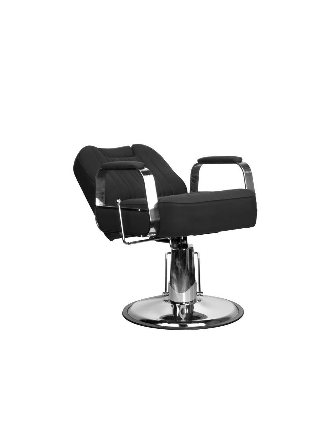 RUFO schwarzer Friseurstuhl {attributes}