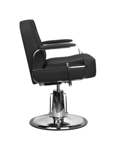  Fauteuil de coiffure RUFO noir 