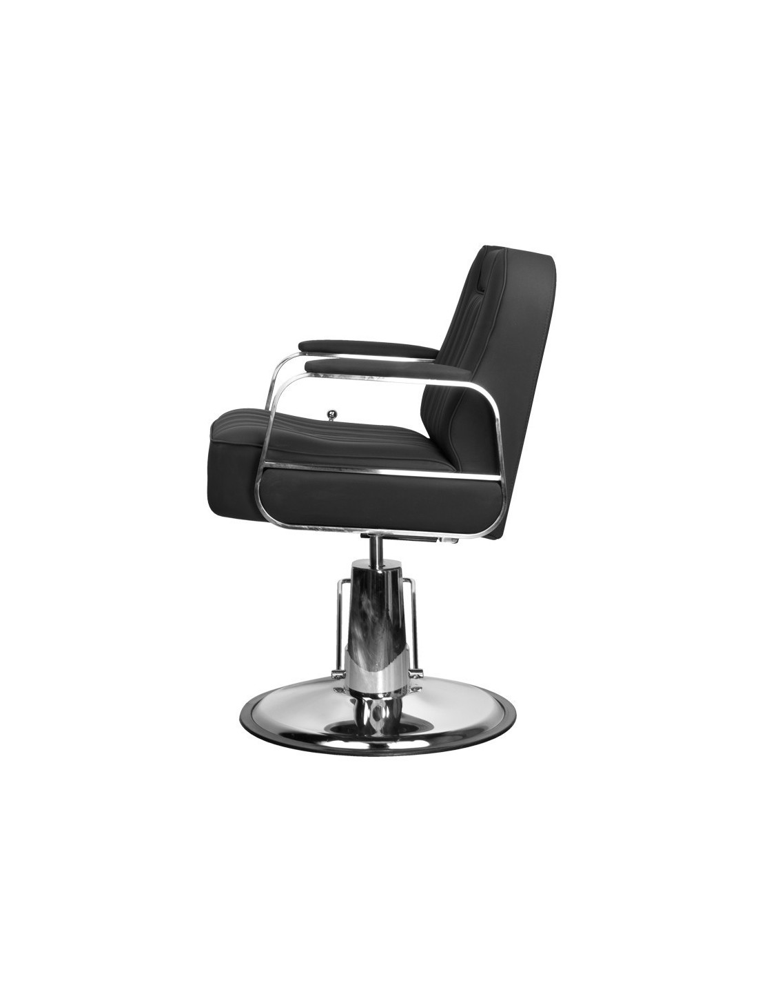 RUFO schwarzer Friseurstuhl {attributes}