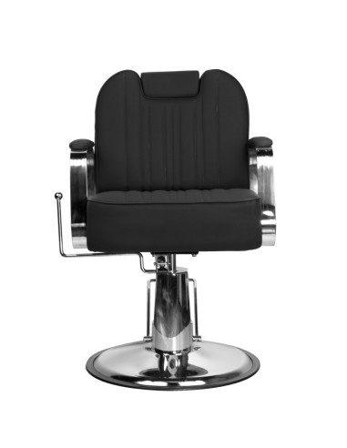  Fauteuil de coiffure RUFO noir 