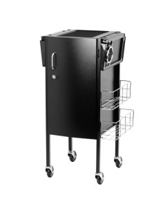 Hairdressing, coloring and storage trolley v13