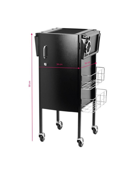 V13 Hairdressing, Coloring and Storage Trolley
