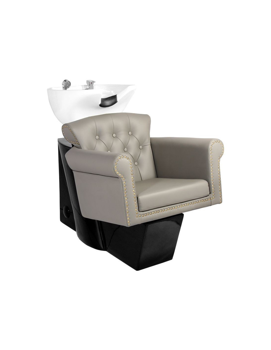 Berlin grey padded shampoo basin