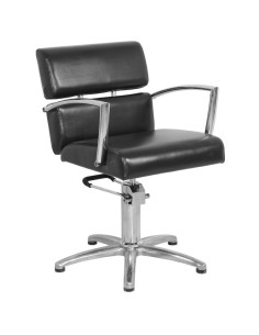 Brussels black hairdressing chair