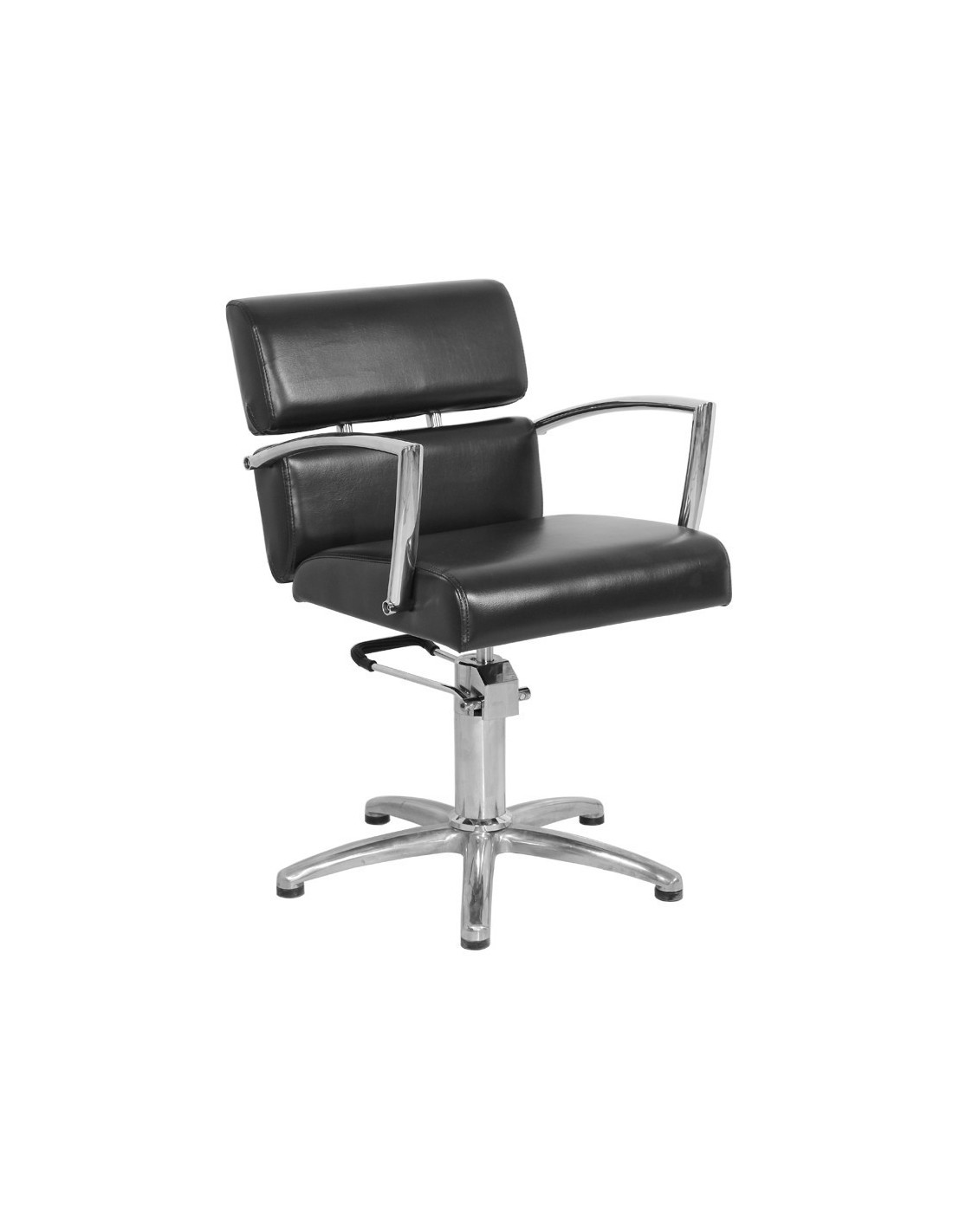 Brüsseler schwarzer Friseurstuhl {attributes}