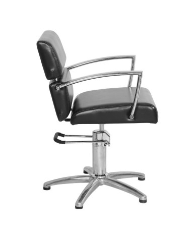 Brüsseler schwarzer Friseurstuhl {attributes}