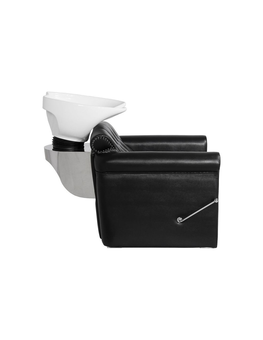 Berlin padded Shampoo unit with black leg rest 