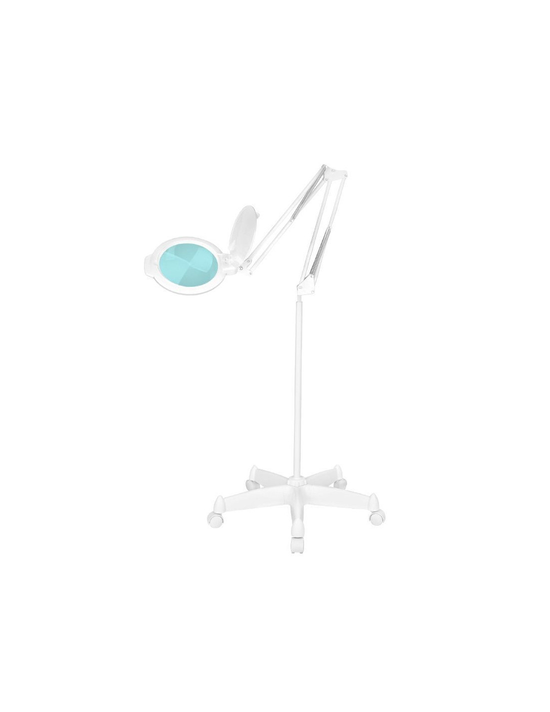 Lupa led moonlight 8012/5" bianco con treppiede 