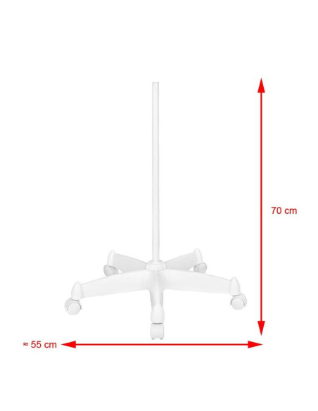 Lupa led maanlicht 8012/5" wit met statief 
