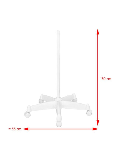 Lupa led maanlicht 8013/6" wit met statief 