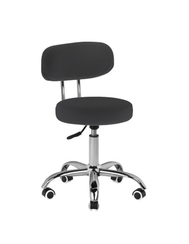 Associate Article 119728 A-007 Black Pedicure Cosmetic Stool
