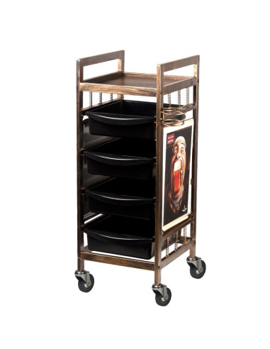 Carrello da parrucchiere per colorare e conservare-123793