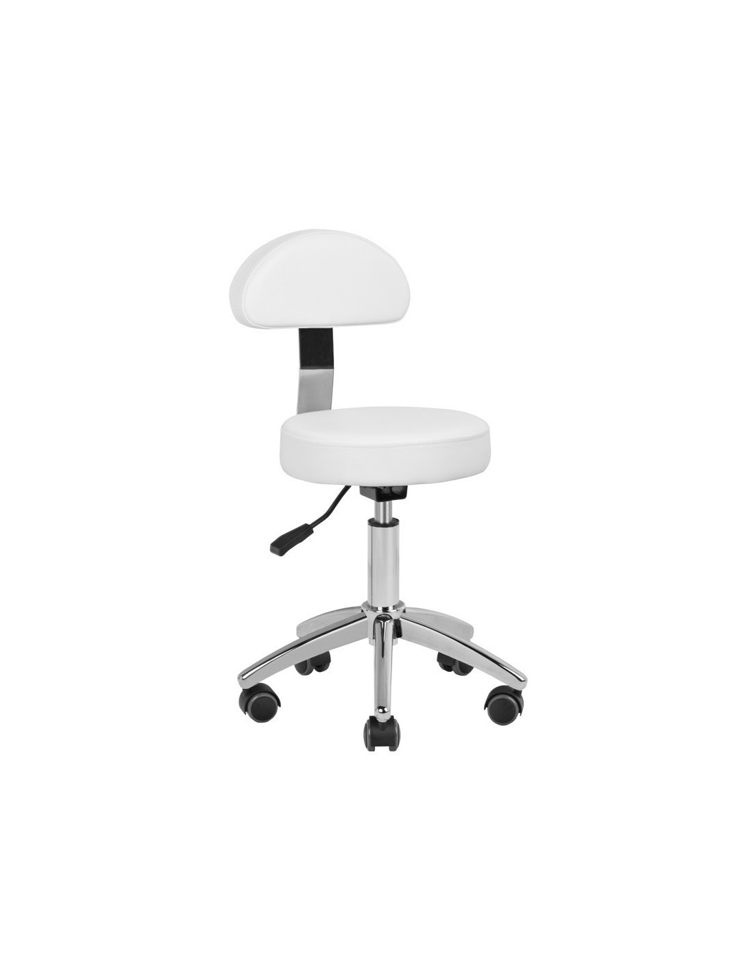 TABORET KOSMETYCZNY DO PEDICURE 304P BIAŁY