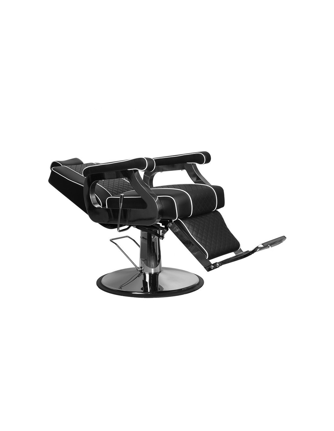 Paulo black Barber chair 