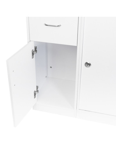 Mostrador de oficina de recepción Jonak con vitrina 