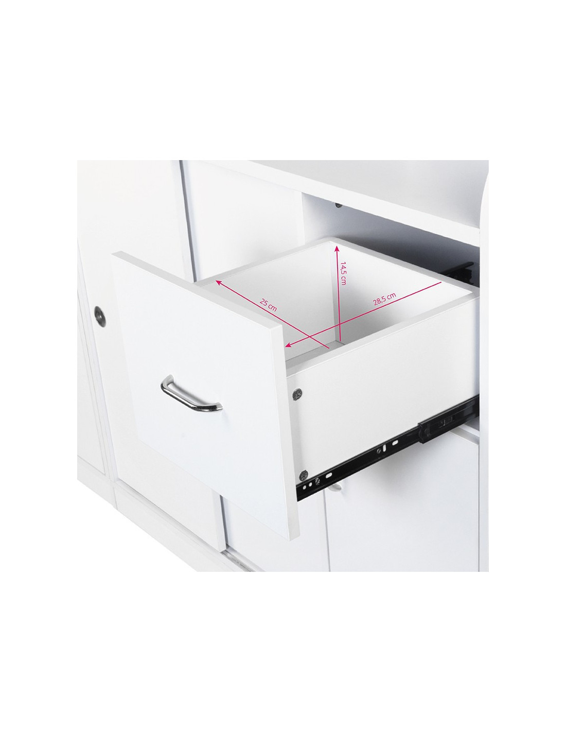 Comptoir bureau banque d'accueil jonak avec vitrine 