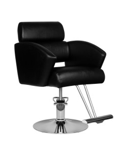 Fauteuil de coiffure accera noir