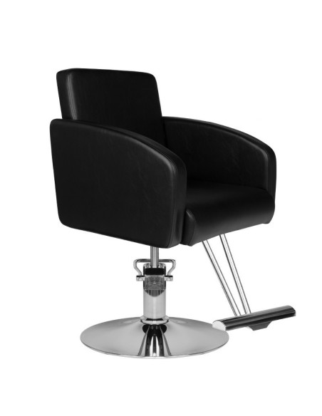 Fauteuil de coiffure trevise noir 