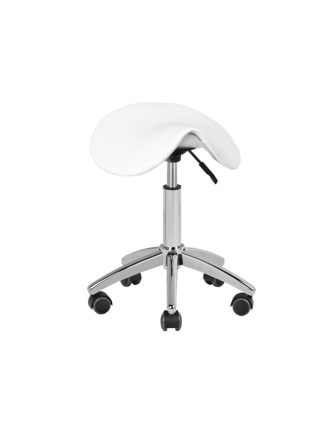 TABORET KOSMETYCZNY AM-302 BIAŁY