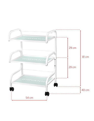 Cosmetische tafel type 1014 giovanni 