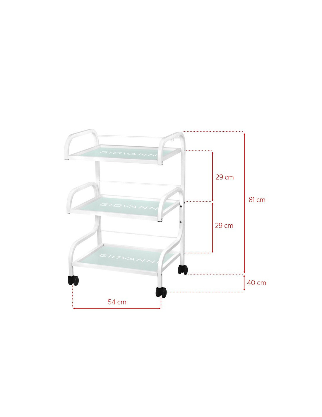 Cosmetische tafel type 1014 giovanni 