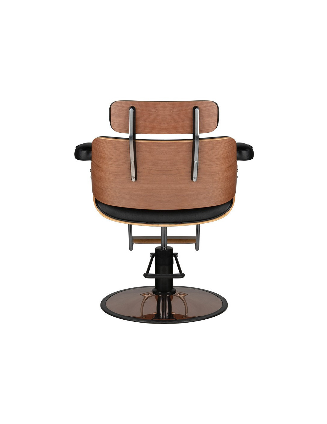 Silla de peluquería Florence de nogal negro