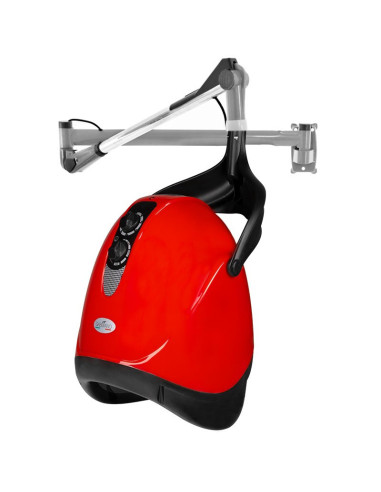 CASQUE SECHE CHEVEUX SUR BRAS  DX-W  ROUGE 