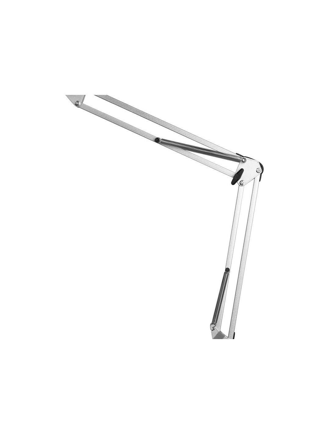 Lámpara de tratamiento led all4light lashes line 2 plateada con soporte 