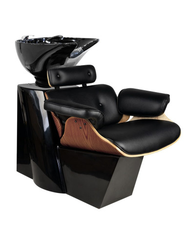 Florence black shampoo basin M