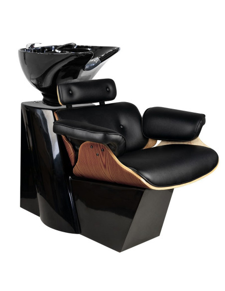 Recipiente de shampoo preto Florence M 