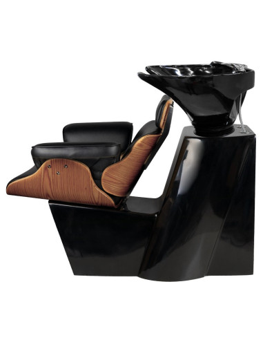 Recipiente de shampoo preto Florence M 