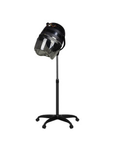 Black hair dryer helmet