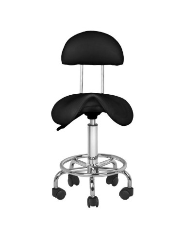 Tabouret à roulettes 6001 NOIR
