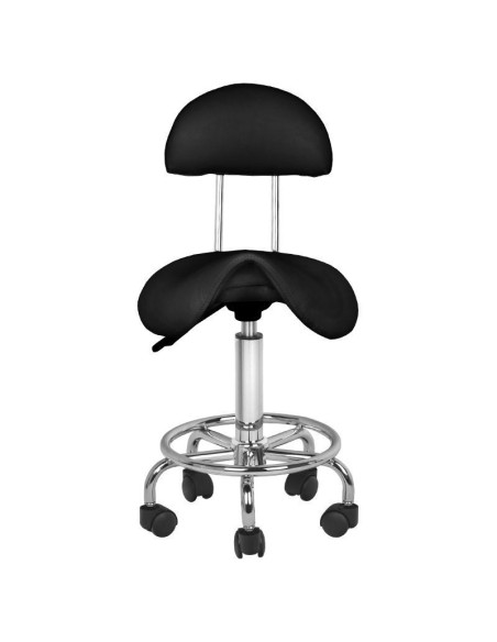 6001 BLACK Rolling Stool