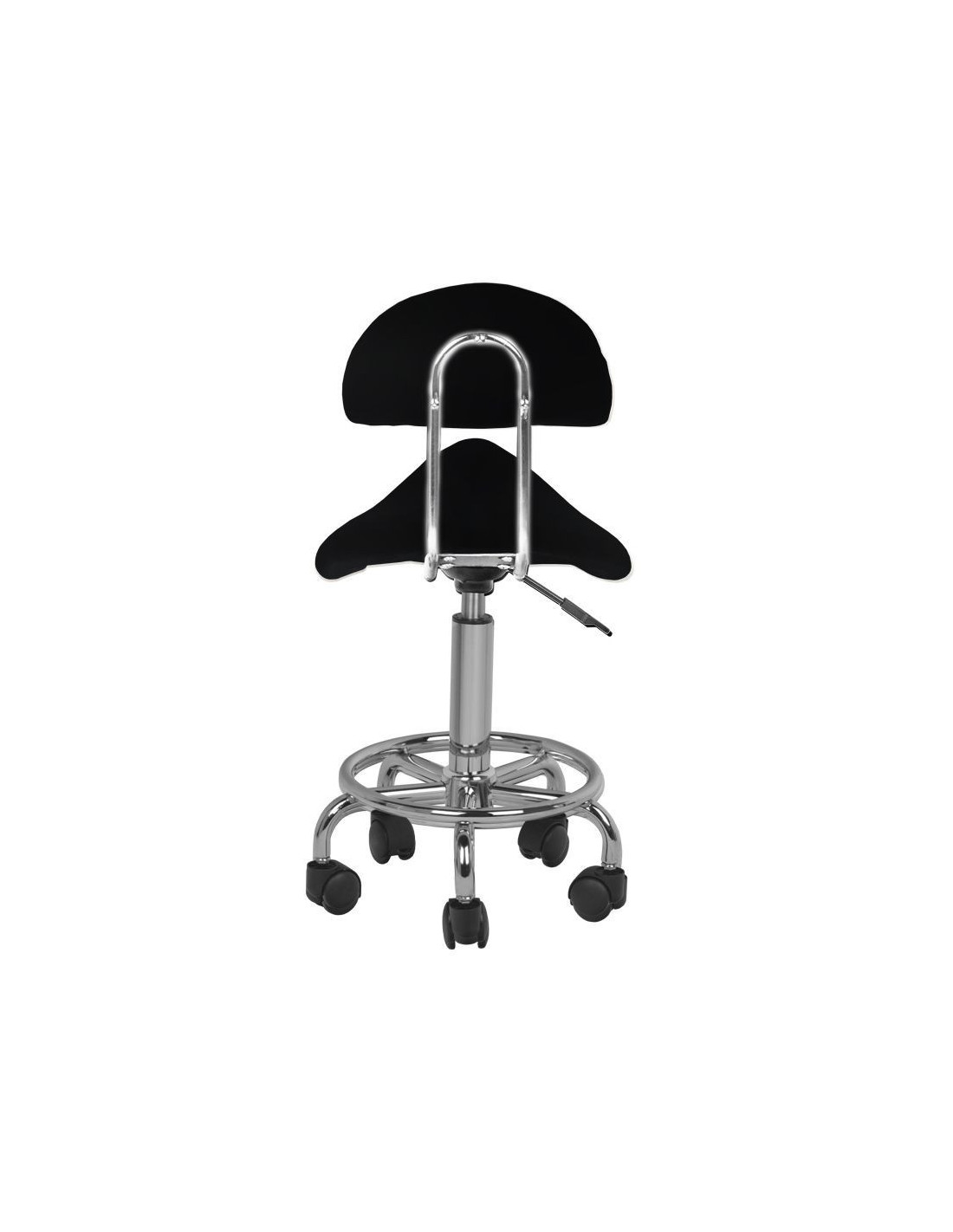 Tabouret à roulettes 6001 NOIR