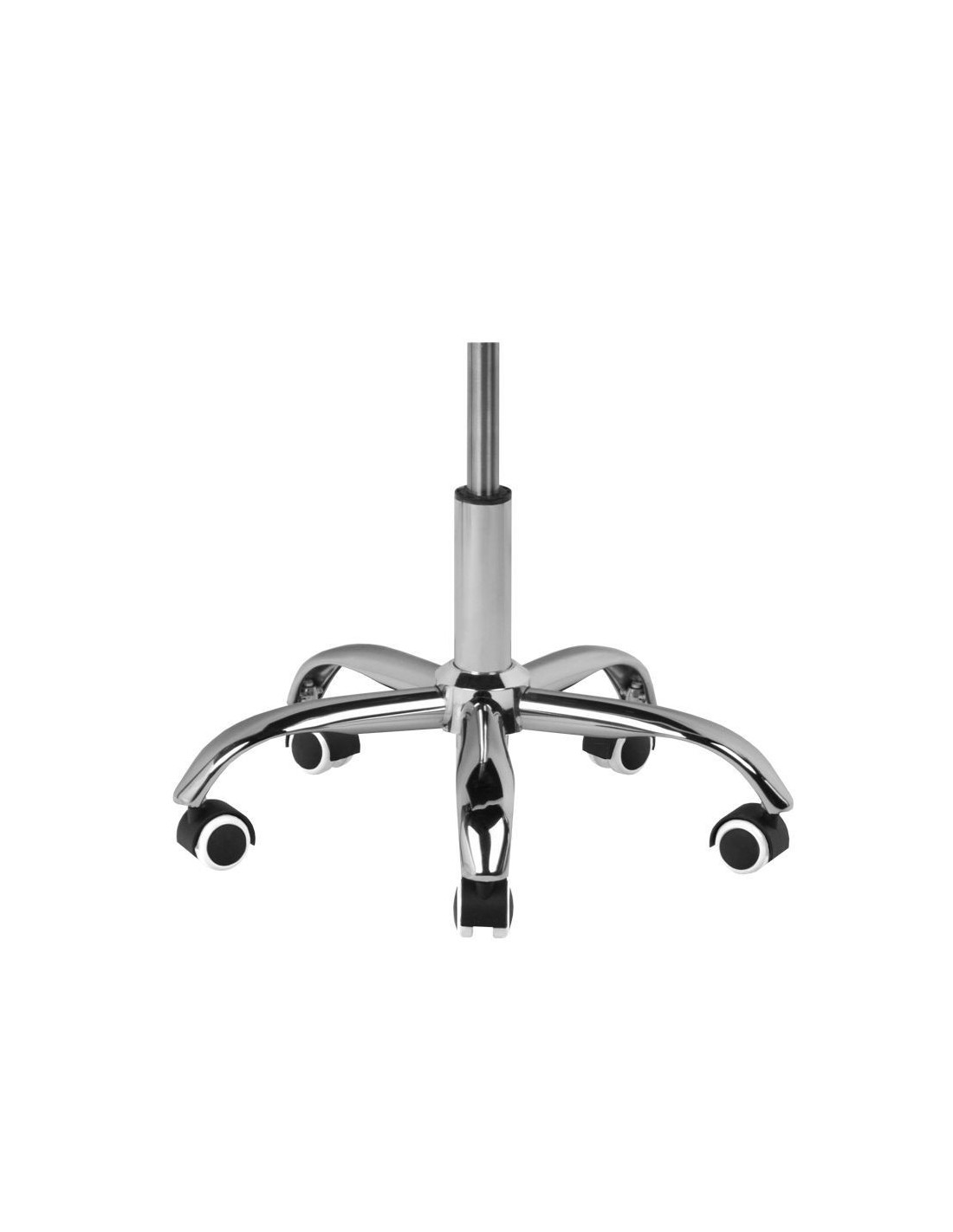 Rolling stool A-007 WHITE