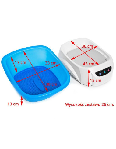 Pedicure foot bath basin 106977 Pedicure basin H123