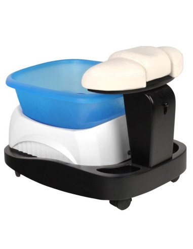 Pediküre-Fußbadewanne 109655 Pedikürewanne H123 plus Wagen