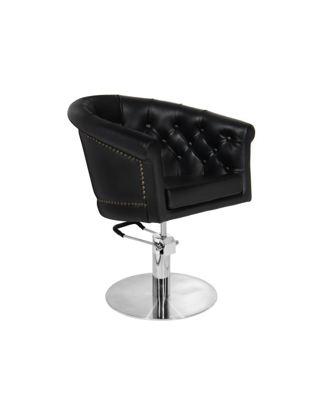 London black hairdressing chair {attributes}