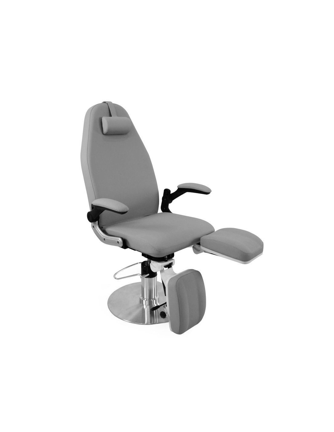 Fauteuils Podologie  112604 CHAISE HYDRAULIQUE PODOLOGIQUE AZZURRO 713A GRIS