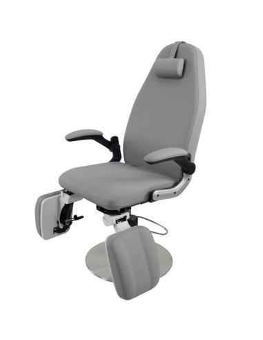 Podiatry Chairs 112604 AZZURRO 713A GREY HYDRAULIC PODIATRY CHAIR