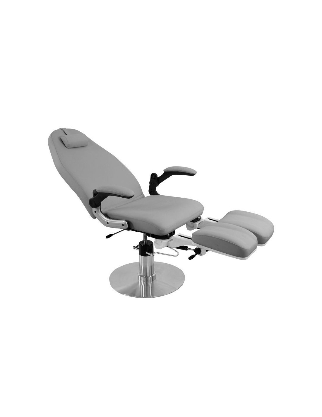 Podiatry Chairs 112604 AZZURRO 713A GREY HYDRAULIC PODIATRY CHAIR