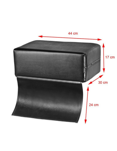 Black hairdressing child seat