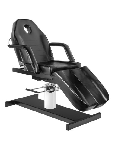 FAUTEUIL DE TATOUAGE HYDRAULIQUE NOIR 210 C